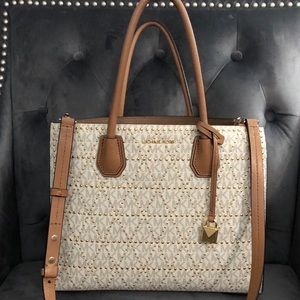 NWOT MK MERCER STUD & GROMMET LARGE TOTE
